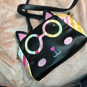 Rainbow cat bag